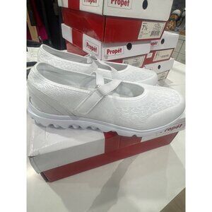 Womens White Propet Travelactiv Mary Jane Shoes Size 11 US XX (4E) Wide Fit